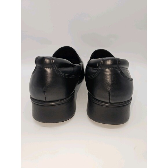 SafeTStep Black Non-Slip Work Shoes Women's 9M Loafers Uniform - Picture 7 of 10